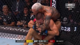 Charles Oliveira knockout vs. Mateusz Gamrot Full Fight Highlights | UFC Rio