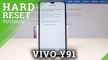 How to Perform Hard Reset on VIVO Y91 - Factory Reset via Settings