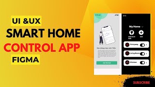 How to Create a Smart Home Control App with Figma in Less Than 10 Minutes|#uidesign #figmatutorial
