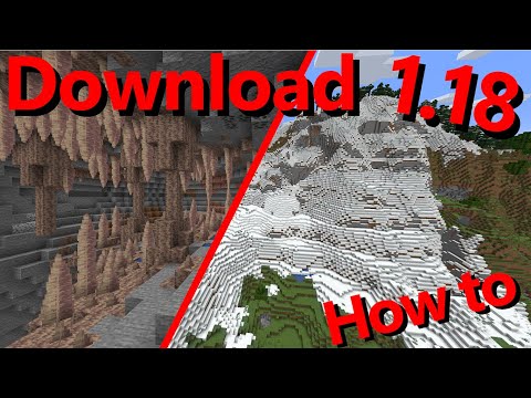 Minecraft: How to Install / Download 1.18 Experimental Snapshot 6 - Tutorial Java Edition