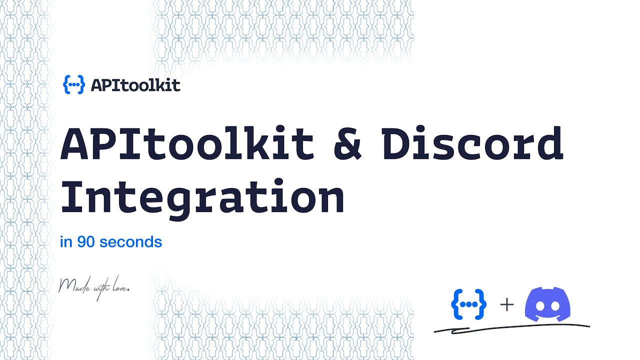 Integrate Discord Webhooks with APItoolkit | Real-Time API Alerts - YouTube