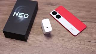 iQOO Neo9 Pro immersive unboxing: Dimensity 9300 chip, "red and white soul" looks so good