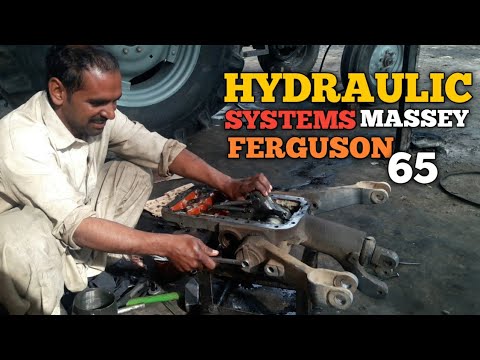 Hydraulic Systems in Tractor Massey Ferguson 65 #messeytractor #tractor ...