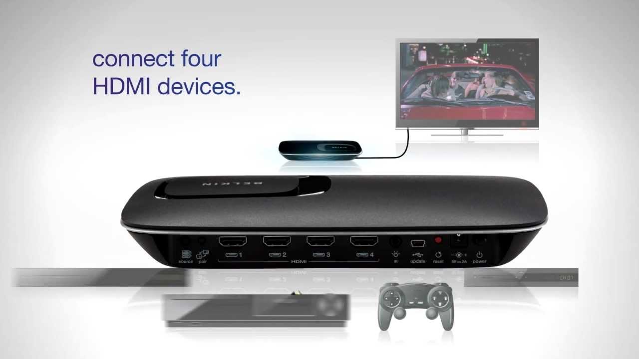 Belkin ScreenCast AV 4 Wireless AVtoHDTV Adapter YouTube