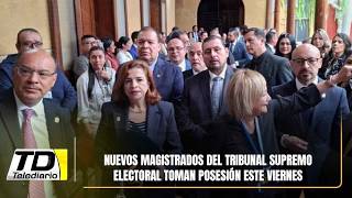 New magistrates of the Supreme Electoral Tribunal take office this Friday