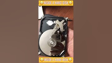 Inside a computer Hard disk😳#computer #shorts