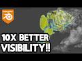 Blender Addon For Clean Modeling & object visibility | Geo C Thru