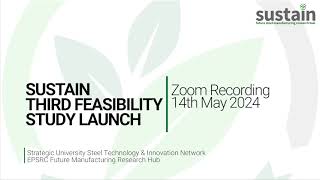 SUSTAIN Feasibility Study Call 3 Launch