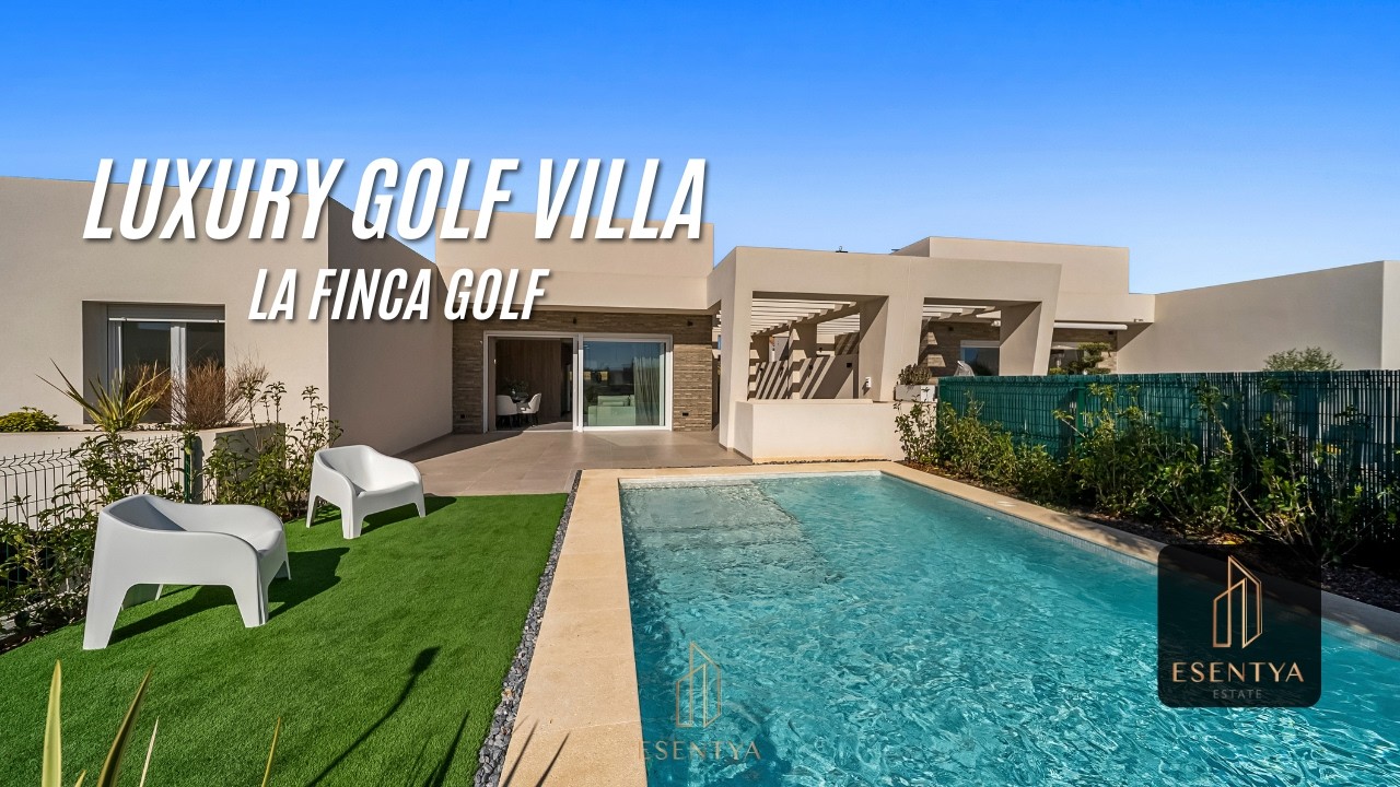 Modern Villa with Basement and Private Pool in La Finca Golf | Esentya Estate