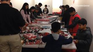 Novato youth shopped for Christmas with help from Novato Police Department officers and staff for "S