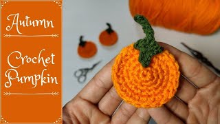 Crochet Pumpkin Tutorial | Crochet Pumpkin Patch Applique