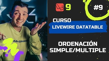 Ordenación simple y múltiple de columnas - Livewire Datatable 2022