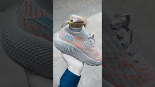 Skechers Max Road Hyper Burst Grey Orange Master Piece With Original box order to WhatsApp7837163115