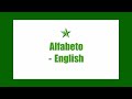 Alfabeto - English