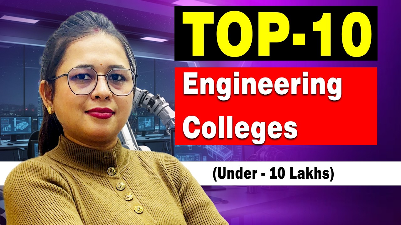 Top 10 Engineering Colleges Under 10 LAKHS 💸 | B.Tech Colleges in India-2026