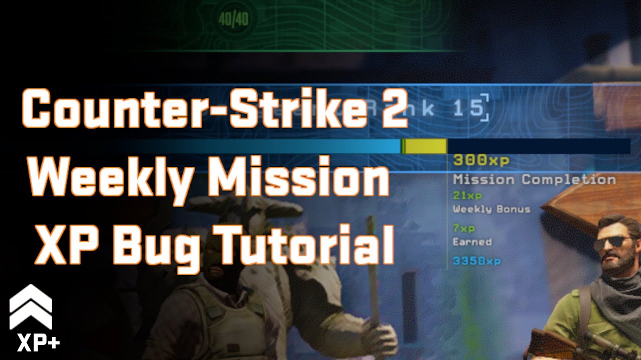 Counter-Strike 2 - Weekly Mission XP Bug Tutorial [PATCHED]