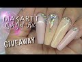 MAKARTT QikGel Kit GiveAway | Hard Gel nails FullSet with forms