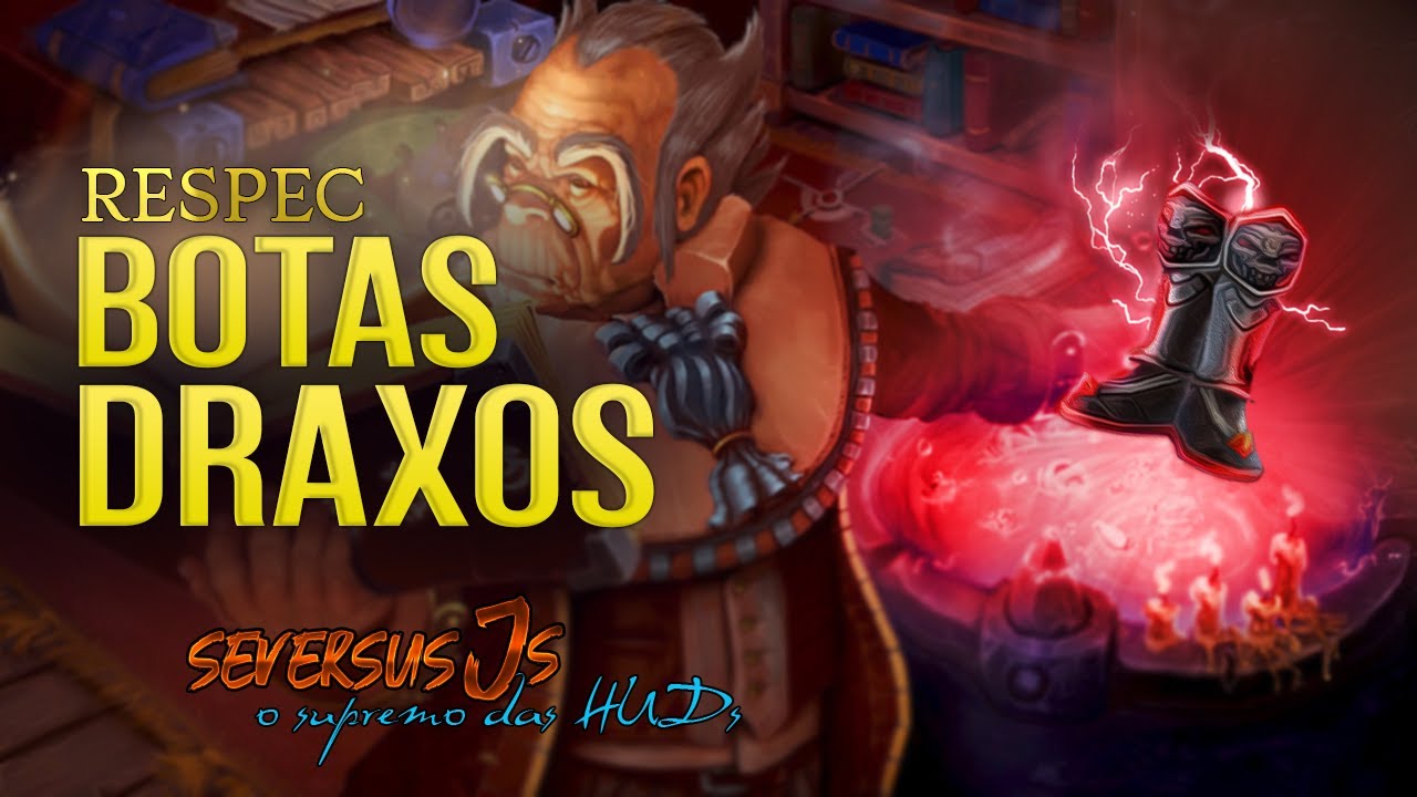 BOTA DRAXOS - Em busca do respec PERFEITO