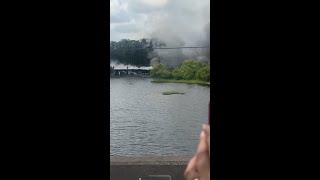 Crews battle bridge fire in Glades County