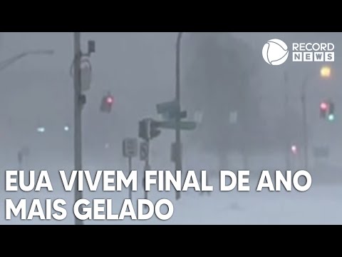 EUA vivem final de ano mais gelado dos últimos 40 anos