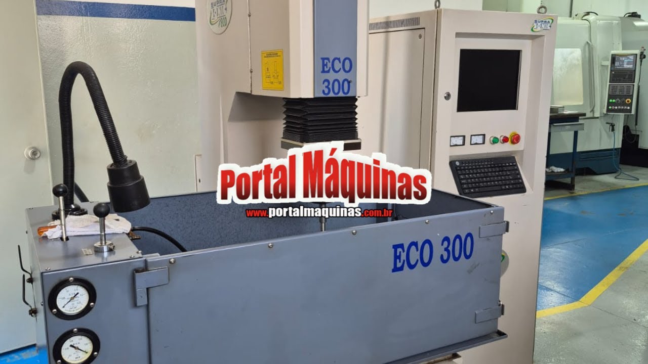 Eletroerosão Penetração SUPRASONIC ECO300 – ano 2017 www.portalmaquinas.com.br