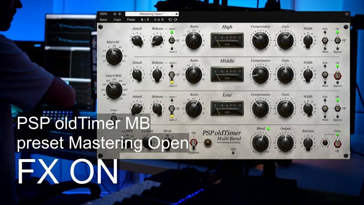 PSP oldTimerMB (Multi Band) ON OFF