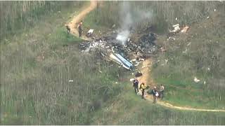 Raw Footage Of Kobe Bryants Helicopter Crash Site