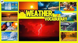Learn Weather Vocabulary with Sounds Fun Facts