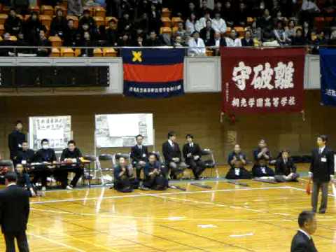 剣道選抜神奈川予選男子準決勝　桐光対鎌学　中堅.MPG