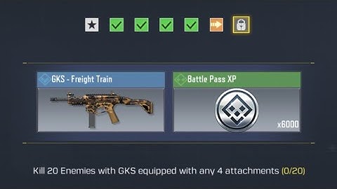 Kill 20 Enemies with GKS equipped with any 4 attachments | How to unlock GKS Freight Train station