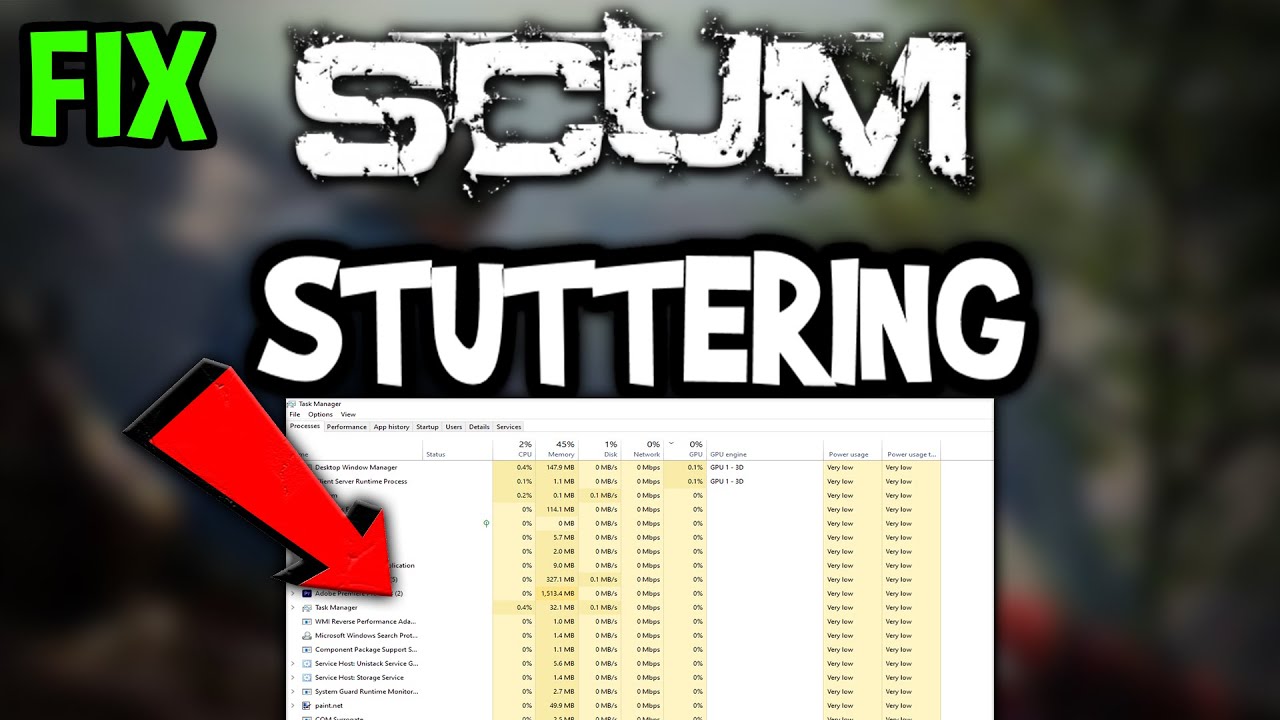Scum – How to Fix Fps Drops & Stuttering – Complete Tutorial - YouTube