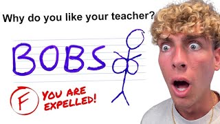 Funniest Kids Test Answers