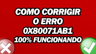 Como Corrigir O Erro 0x80071ab1 (ERROR_LOG_GROWTH_FAILED) No Windows 11/10 | Passo a Passo