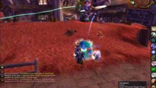 Hunter kiting demons to Honor Hold