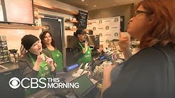 First sign language Starbucks store opens in Washington, D.C.