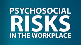 Ehs Unplugged How Well Are We Managing Psychosocial Risks?