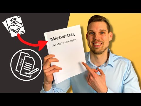 Video: So Erstellen Sie Einen Mietvertrag Für Eine Wohnung