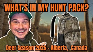 Whats in My Pack for Deer Hunting Season 2025 | Alberta Whitetail Gear Setup