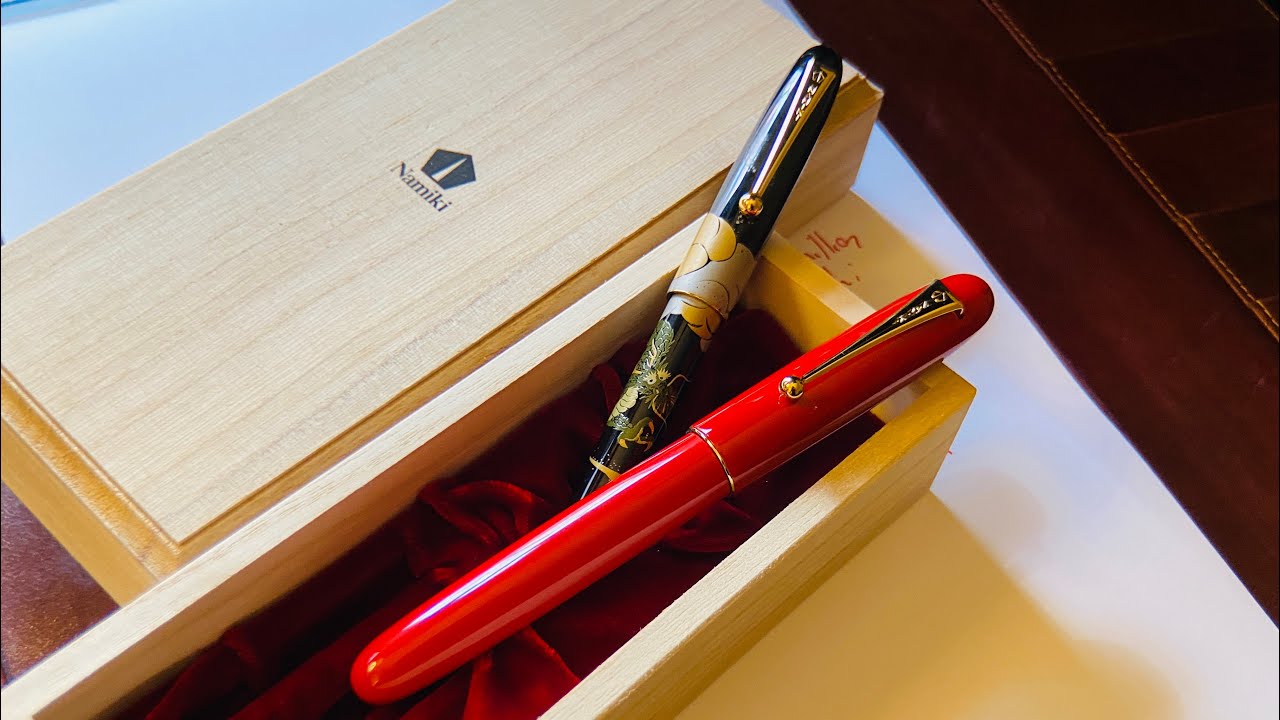 Namiki Yukari Royale vs Namiki Nippon Art Fountain Pen