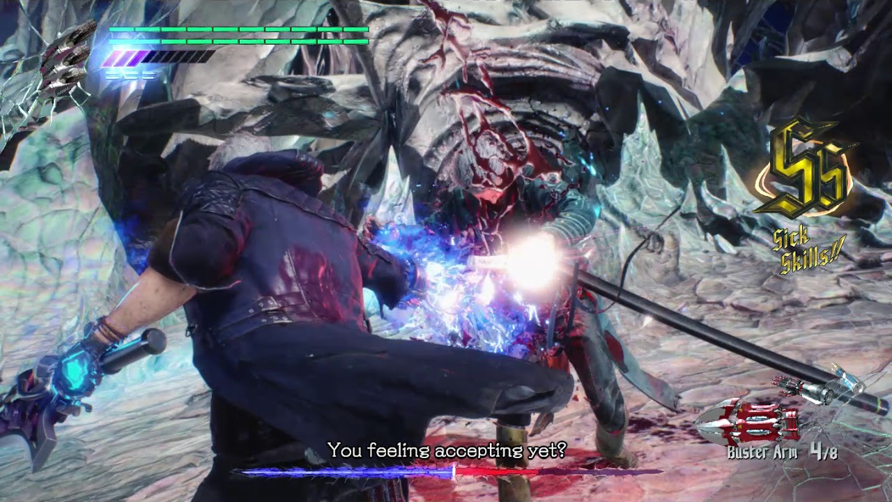 Devil May Cry 5 NERO VS VERGIL MISSION 20 DANTE MUST DIE NO DAMAGE SPEEDRUN