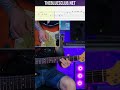 Mixing G Dorian &amp; Blues Scale - SPICY solo! // DBL474 #shorts
