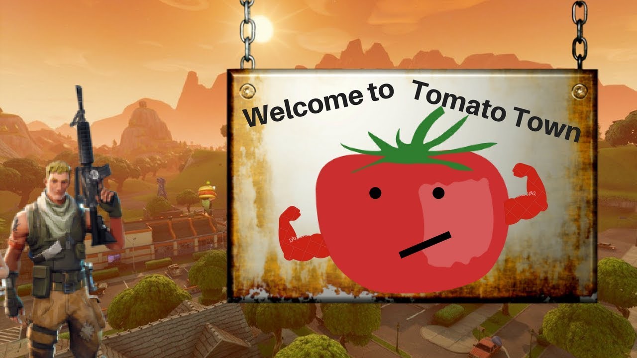 TO TOMATO TOWN! Fortnite YouTube