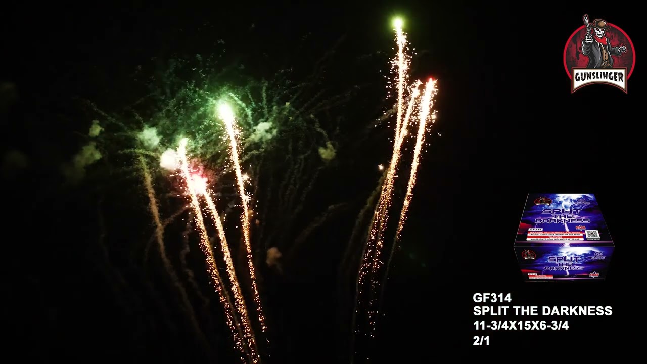 GF314 SPLIT THE DARKNESS by Gunslinger Fireworks