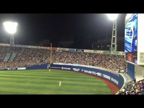 千葉ロッテマリーンズ #3 角中勝也応援歌＆チャンテ1（マツダオールスター2016@横浜スタジアム）
