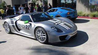 GT Silver Porsche 918 Spyder w/ Martini Livery, Weissach Package