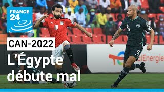 CAN-2022 : l'Égypte débute mal, les Pharaons battus 1-0 par le Nigeria • FRANCE 24