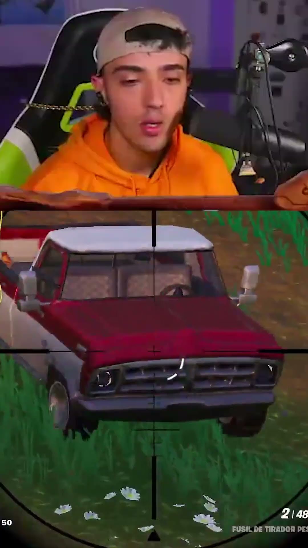 EL COCHE FANTASMA DE FORTNITE #shorts