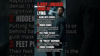 Body Language Secrets FBI Uses 🕵️♂️ #darkpsychology #motivation #psychology #sigma
