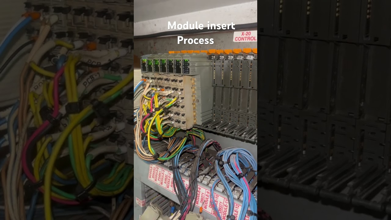 Module insert process