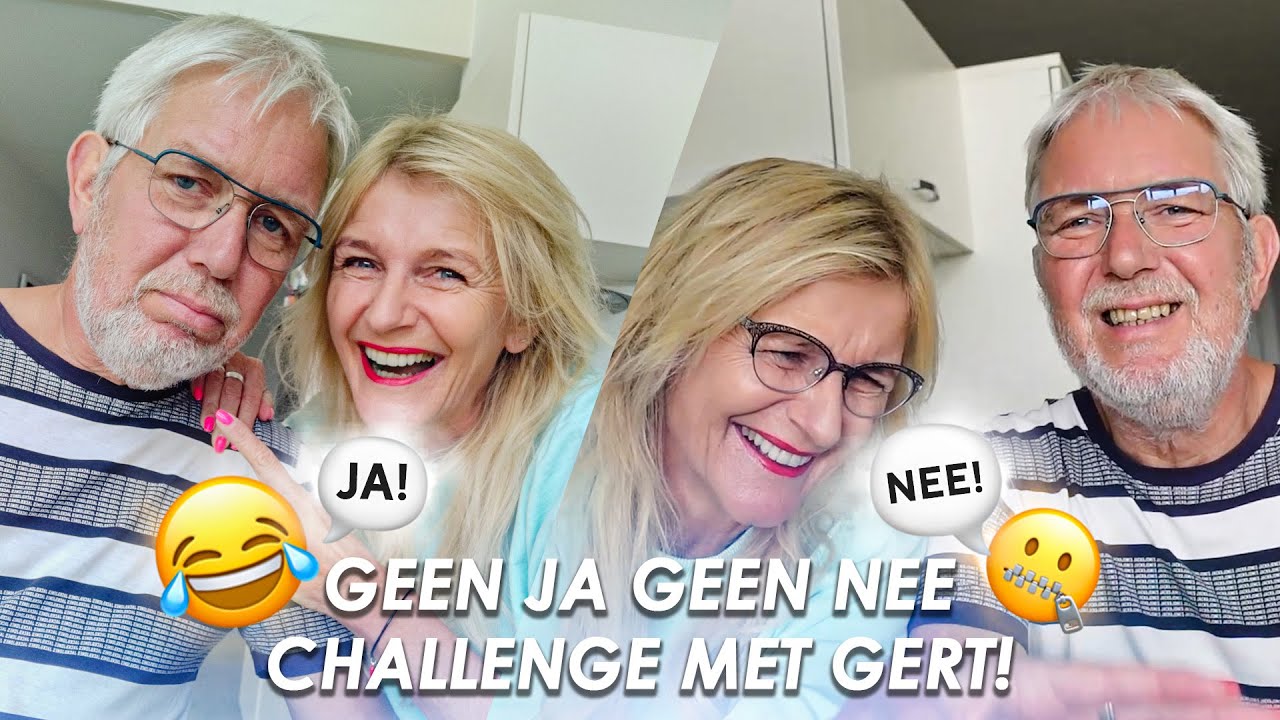 Challenge met Gert: Geen ja/geen nee!! #vlog79 - YouTube